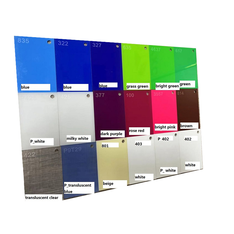 Plastic Acrylic Board High Transparent Gloss Ribbed Textured Acrylic Sheet