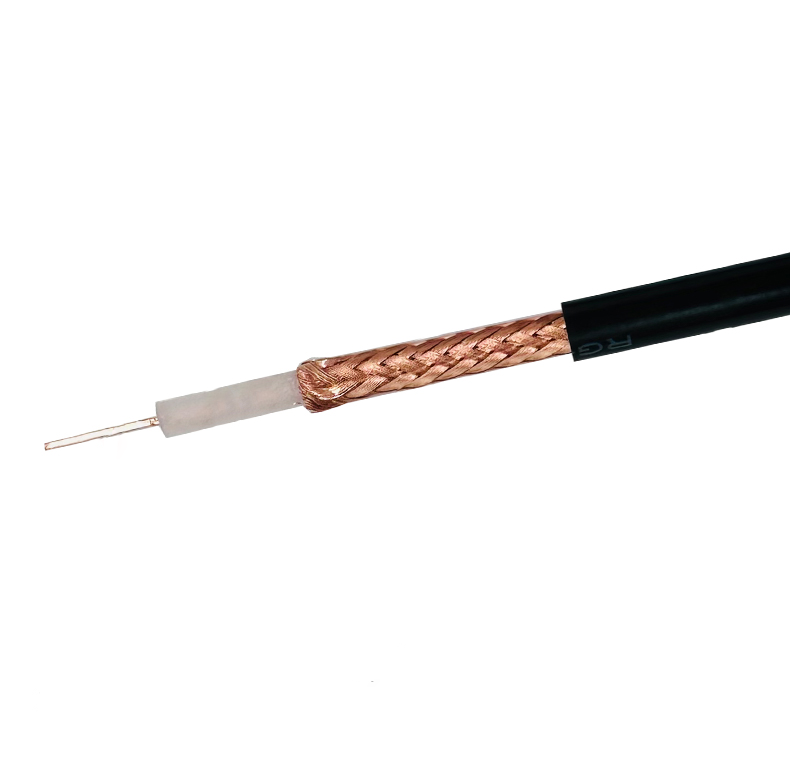 Factory OEM Coaxial cable Low loss and Excellent Shieldin  RG59/ RG6/ RG213/RG58/ RG174 /RG11/LMR195  communication coax cable