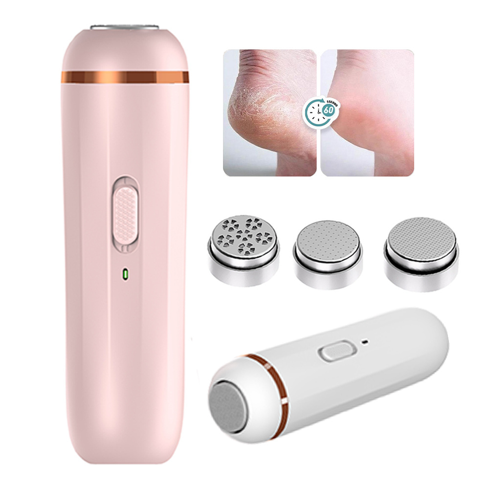 Electric Foot Callus Remover Portable Electronic Foot File Pedicure Tools Electric Pedicure Kit Feet Care for Dead Hard Cracked