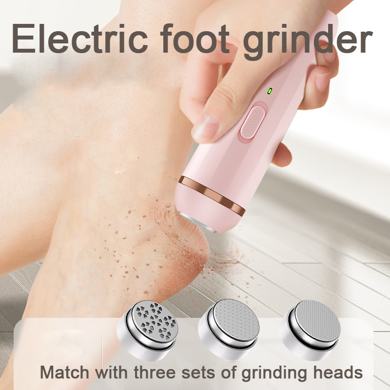 Electric Foot Callus Remover Portable Electronic Foot File Pedicure Tools Electric Pedicure Kit Feet Care for Dead Hard Cracked