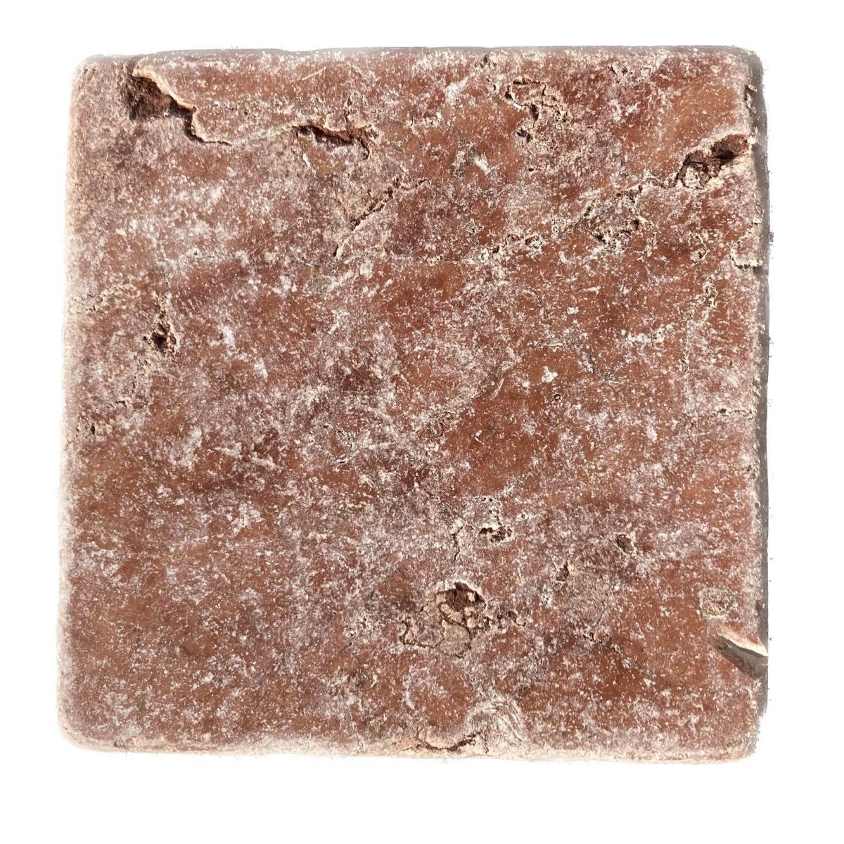 High Quality Italian antique TUMBLED 100x100 x10 mm tiles ROSSO ASIAGO natural marble for floor and covering