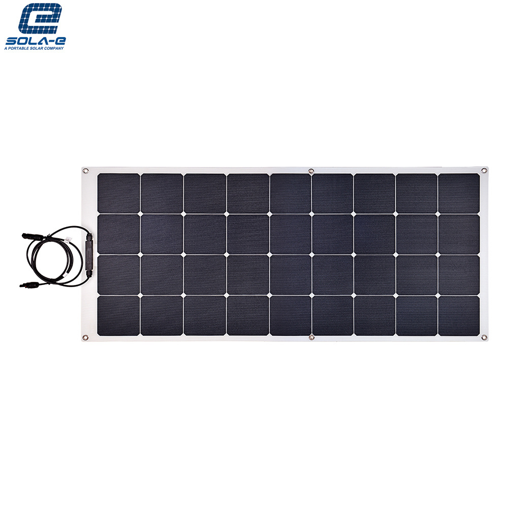 Waterproof Flexible Solar Panel 100W 120w 150w 180w 200w 250w 300w Thin Film Flexible Roofing Solar Panel ETFE Pannello Solare