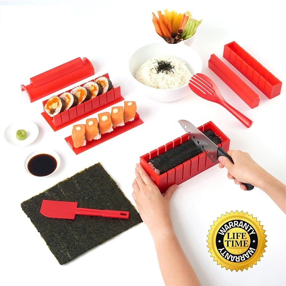 plastic sushi making kit sushi maker set sushi nigiri maker