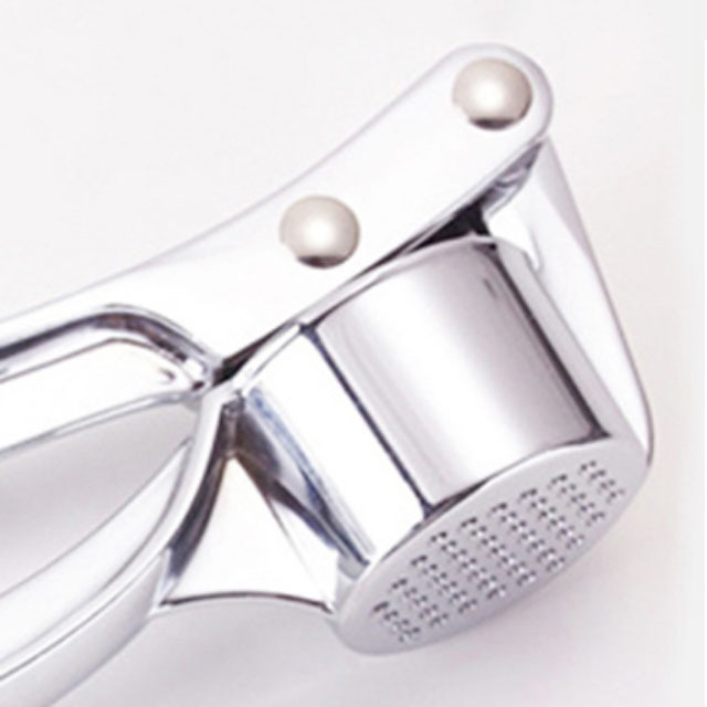 High Quality Manual Garlic Press Zinc Alloy Garlic Crusher Handheld Squeezer