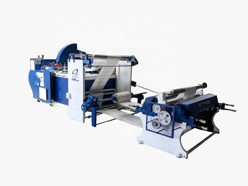 Bagmac Senior Make Heavy  Duty High Speed Craft Paper Bag Making Machine for paper bag