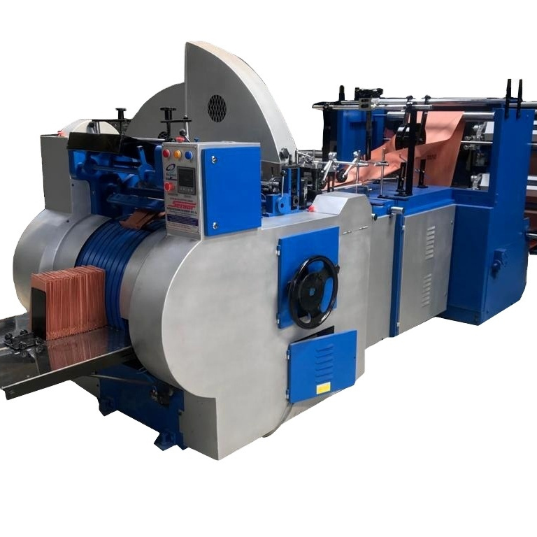 low cost high quality automatic paper bag making machine for Grocery paper bag machine in Ethiopia