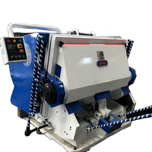 Die Punching Embossing Creasing  Cutting Corrugated Cardboard Making Machine