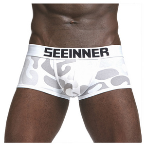 Men White Adult OEM Gay Underwear Sexy Panty Polyester Briefs Men Offers Boxers Pants