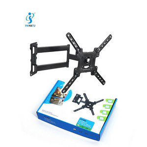 High Quality Vesa Size 400*400Mm Max Load Capacity 30Kgs Heavy Duty Wall Mounted Swing Arm Full Motion Mount