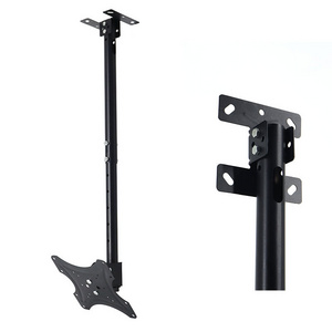 Pole tv mount 1442 ceiling tv lift motorized tv mounts bracket with REACH ROSH BSCI certifications