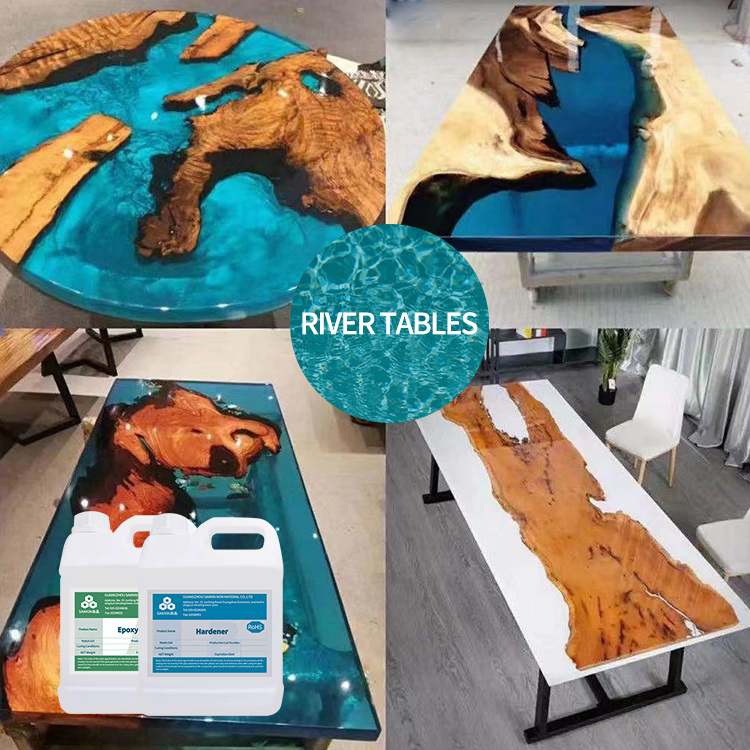 Epoxy Resin Table Crystal Clear Resin Epoxy resin molds epoxy resin and hardner epoxy for Wood Table Making