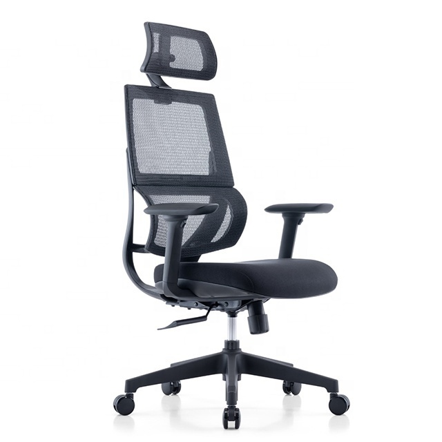 Black Frame Adjustable Comfortable Luxury Ergonomic Office Chair Computer Chair