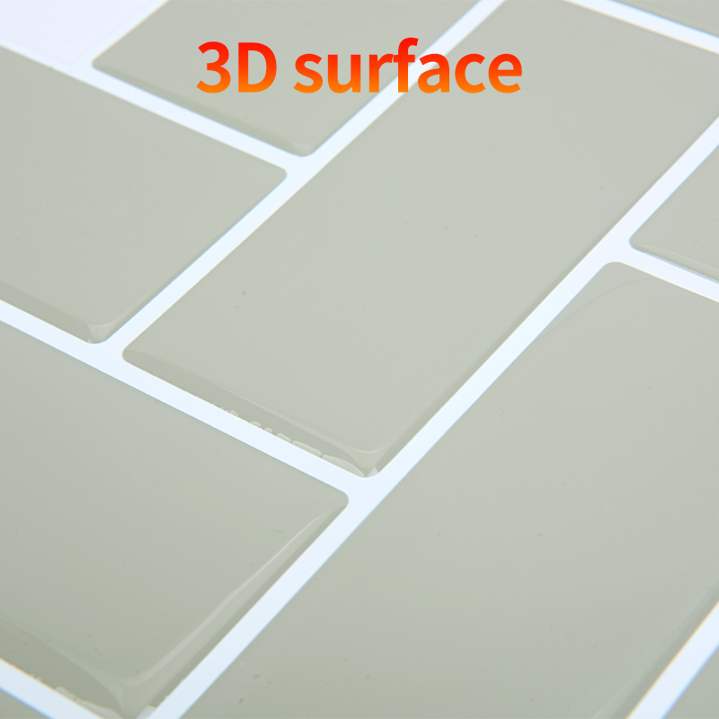 Amzaon online shopping 3d peel and stick backsplash interior wall decorative peel and stick tile