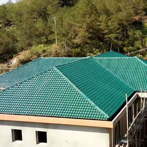 50 years life time easy install ASA coated plastic synthetic resin roof economy roof sheet