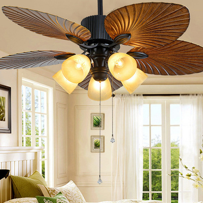 JYLIGHTING Retro chandelier creative new products ceiling fan with led light ceiling fan with light for bedroom fan led light