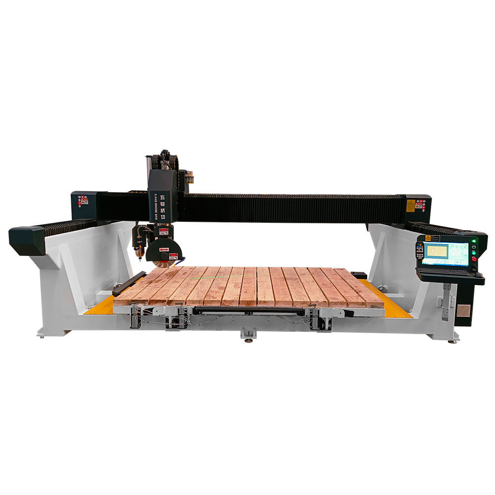 cnc 5 axis bridge saw granite sink hole cutting machine for sale