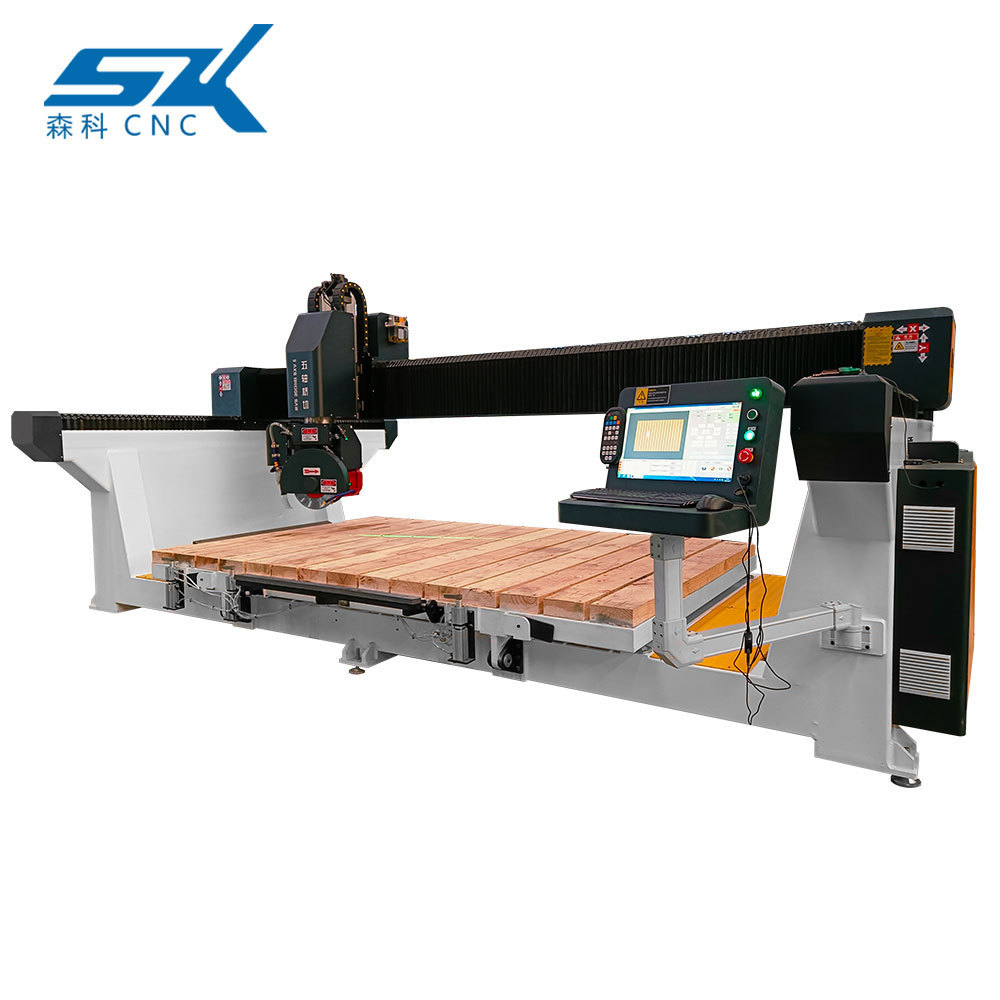 cnc 5 axis bridge saw granite sink hole cutting machine for sale