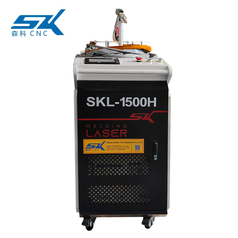 Small Handheld 1500w 2000w 3000w 1-6mm thickness 4 in 1 Fiber laser welding machine for metal gold stainless steel aluminium