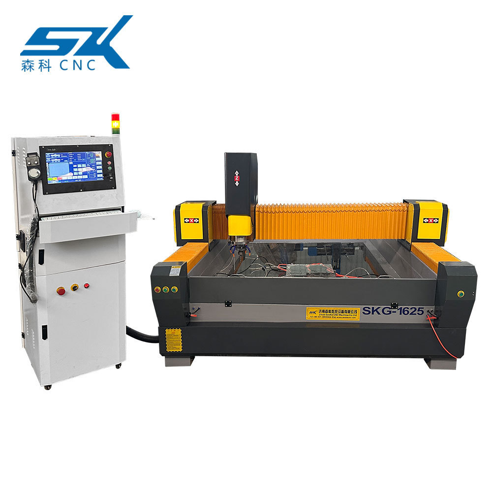 full automatic fast glass mirror grinding buffing polishing edging and beveling Milling Drilling CNC machine