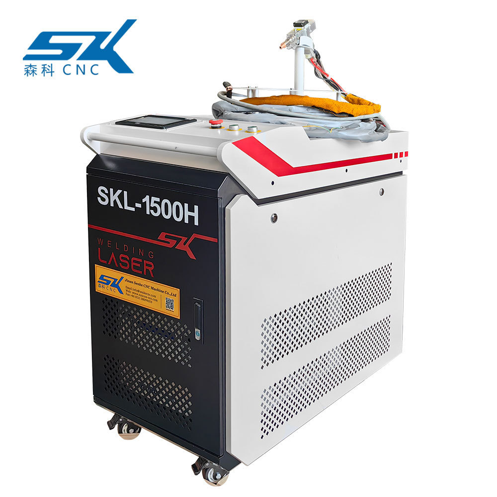 Small Handheld 1500w 2000w 3000w 1-6mm thickness 4 in 1 Fiber laser welding machine for metal gold stainless steel aluminium