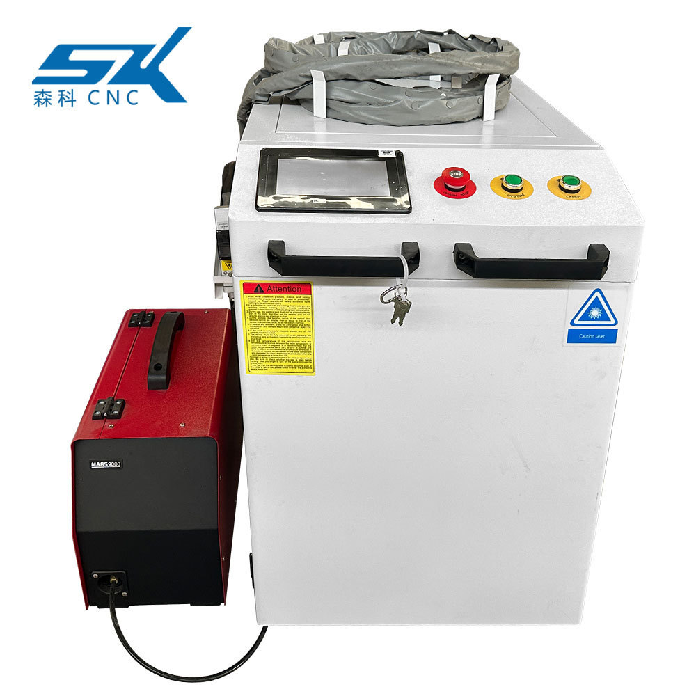 Small Handheld 1500w 2000w 3000w 1-6mm thickness 4 in 1 Fiber laser welding machine for metal gold stainless steel aluminium