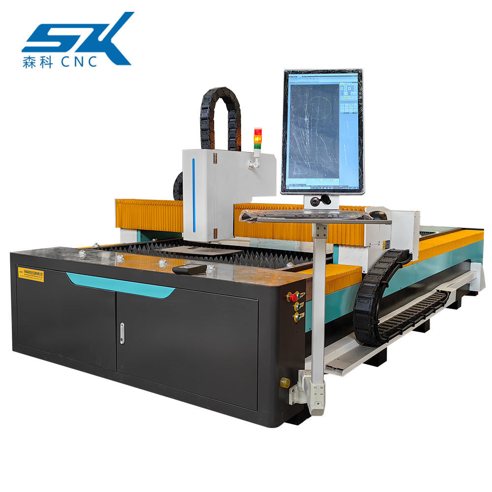 high quality cnc metal aluminum thin sheet 1500 watt 6000w 1325 fiber optic laser cutting machine for sale