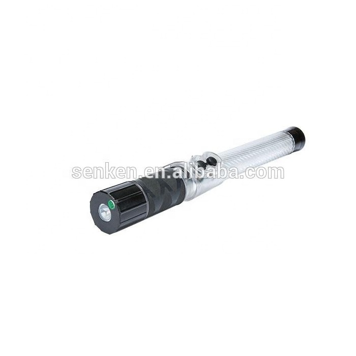 Senken Rechargeable Durable Road Safety Security Signal  Flashing Light Stick LED Traffic Baton