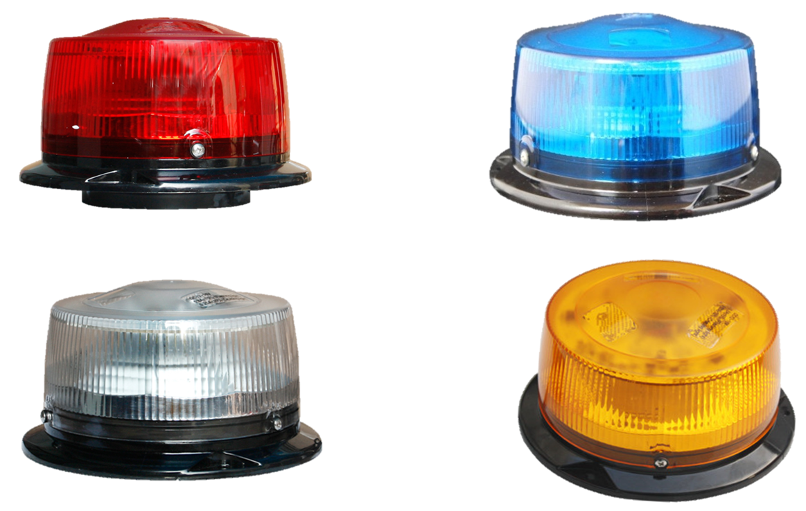 Senken R65 Low Profile High Illumination Flashing Car Ambulance Tractor Warning Signal Strobe LED Beacon Light