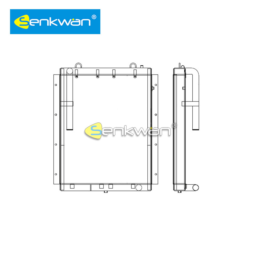 DX340LCA Hydraulic Oil Cooler 440211-00291 440301-00011