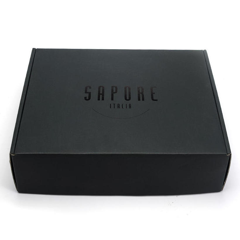 Custom large Black Flip Magnetic Gift Box With lid Rigid Magnetic Folding T Shirt Dress Hoodie box packaging for clothes