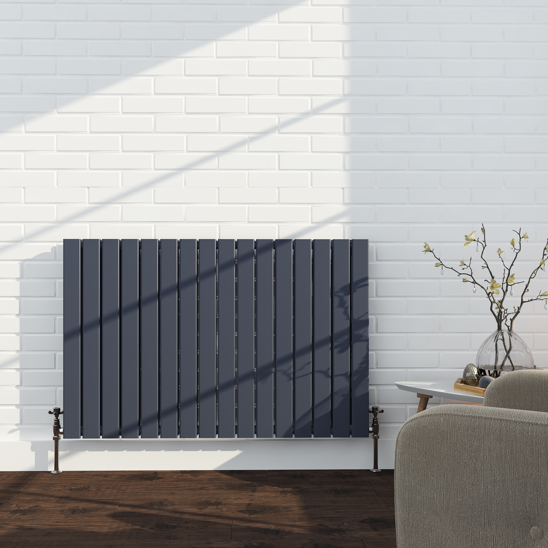 SUN-R12 600x836MMD PANEL RADIATOR HOT WATER ROOM HEATING DESIGNER RADIATOR STEEL PANEL RADIATOR