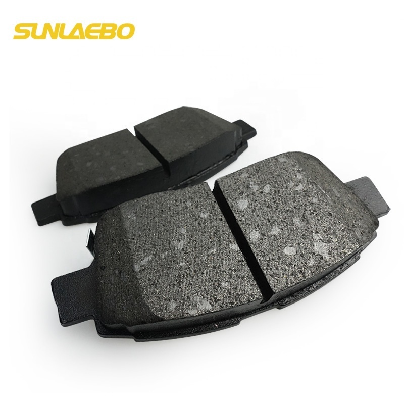 Auto car brake pads A-618 semi metallic brake pads in low price D813