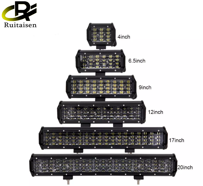 Worklight Led Light Bar for 4x4 Offroad Truck Parts Tractor Accessories 4-17 Inch Ledbar 12v Trailer Lights Bars Led Work Light