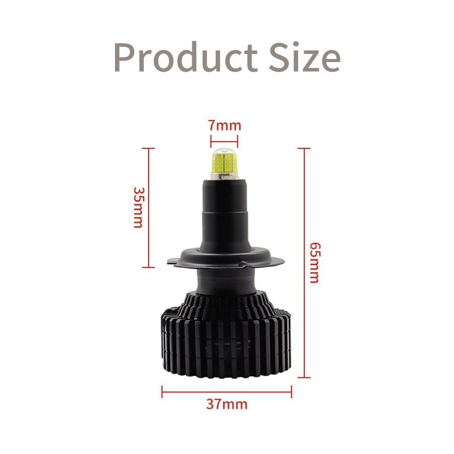 LED Bulbs Car H1 Canbus H7 LED 360 3D H11 H4 H3 HB3 HB4 9012 High/Low Beam H9 H8 9006 9005 Car Headlight Bulb Fog Light for Auto