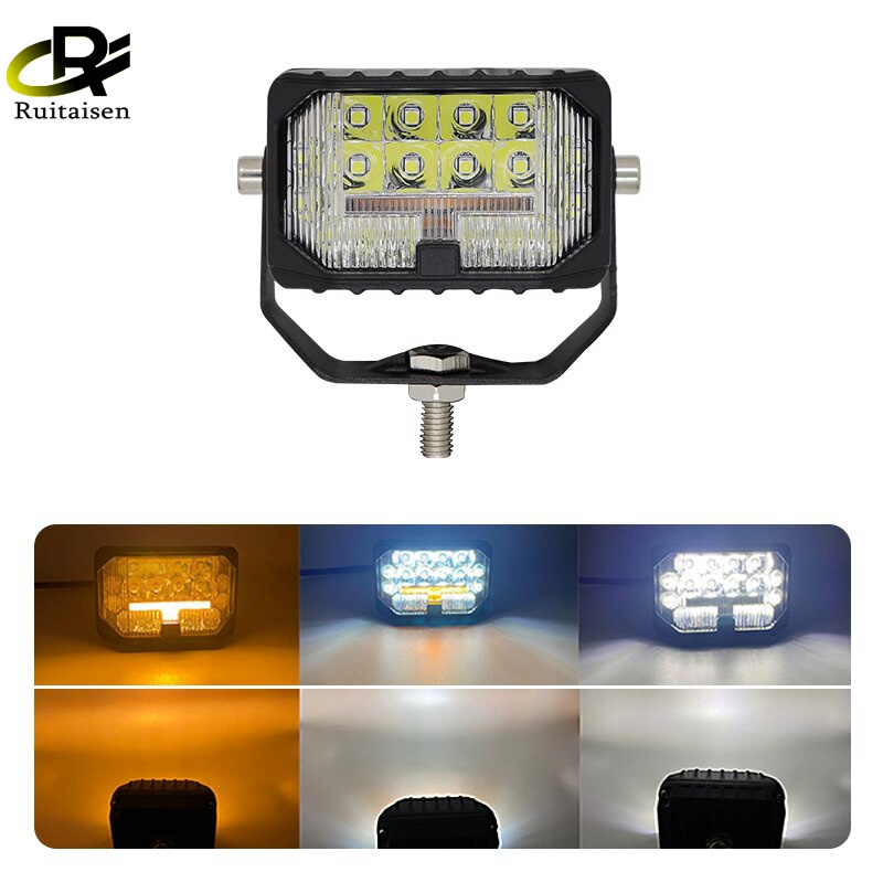 3inch Car LED Work Light Floodlight Automobile Daily Running Lamp Auxiliary Headlights Universal for Offroad 4x4 ATV Motorcycle