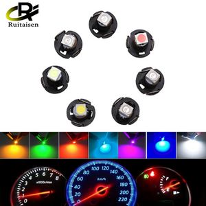 10pcs T3 T4.2 T4.7 Led Bulb Super Bright 3030 Chips Car Board Instrument Panel Lamp Auto Dashboard Warming Instrument Lamp 6000K