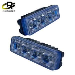 Ruitaisen 4 LED Combo Work Lights Bar Spotlight Off-road Driving Spot Flood Fog Lamp for Truck Boat SUV Headlight White