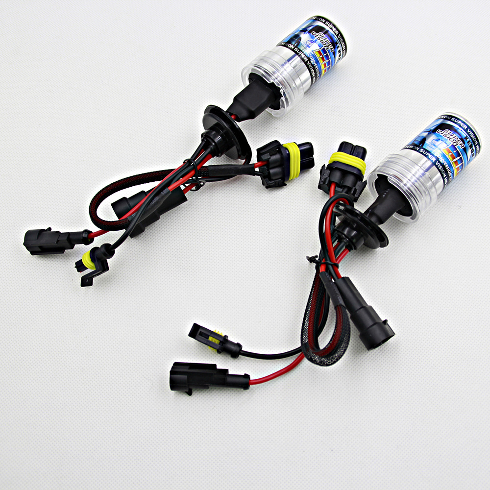 12V 55W Xenon H7 HID Conversion Kit H1 H3 H11 9005 Bulb Auto Car Headlight Lamp 3000k 4300k 5000K 6000k 8000K 12000K