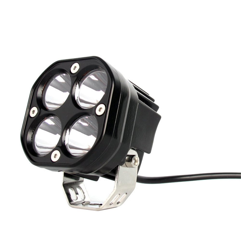 3 Inch 40W LED Work Light Waterproof Square Driving Fog Lights Spotlight For Car Motorcycle Tractors Driving Boat Lights 12V 24V