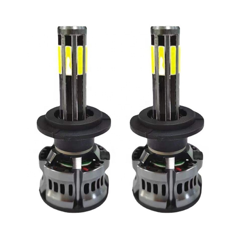 High Power N8 Head Light 360 degrees Light Bulb 6 Side 8 Side LED Headlight H4 HB3 HB4 10 side Car Lamp