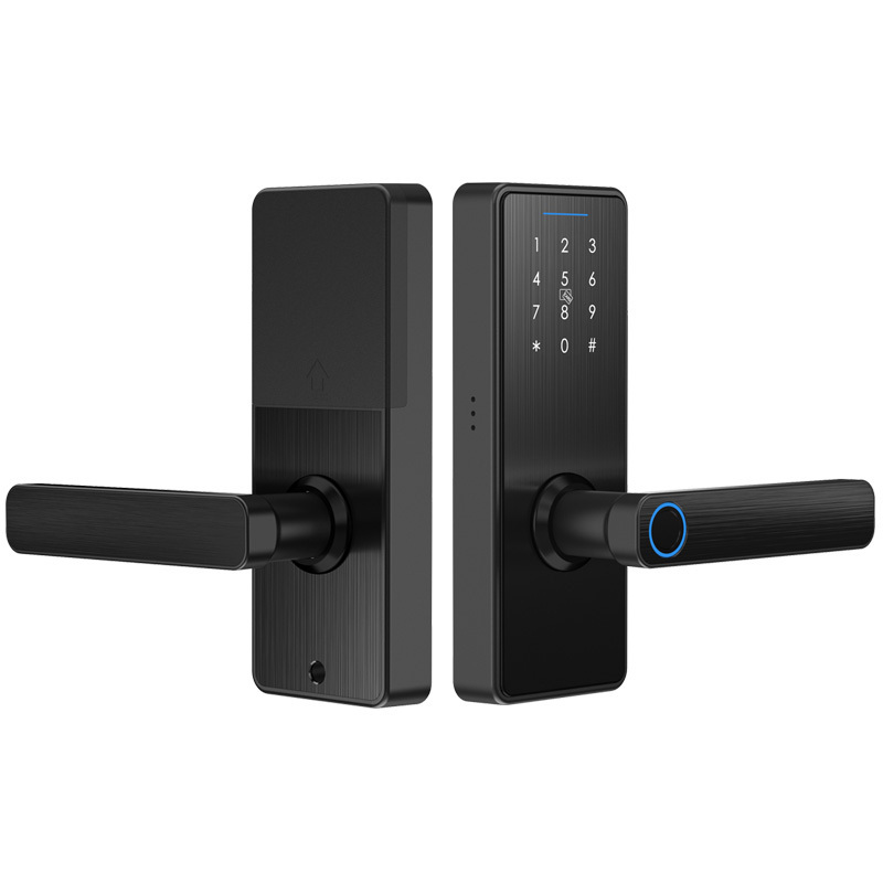 Cerradura intelige Waterproof Tuya Biometric Fingerprint Security Intelligent Smart WiFi APP Password Electronic Door Lock