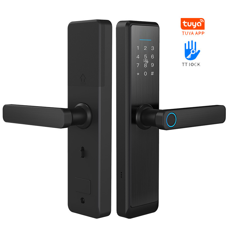 Biometric Fingerprint Smart Digital Anti theft Mobile Control Tuya Wifi TTlock App Keyless Intelligent door Lock