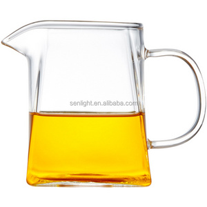 Hand Made Borosilicate Glass Drinking Water Jug Cold Water Glass Pitcher small teapot for drinking