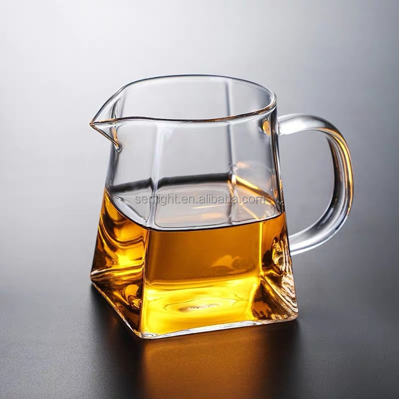 Hand Made Borosilicate Glass Drinking Water Jug Cold Water Glass Pitcher small teapot for drinking