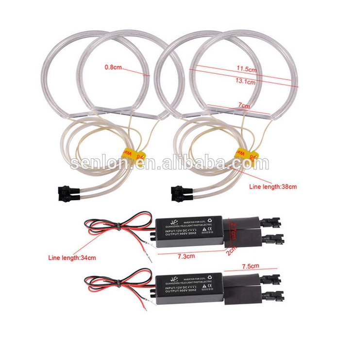 marquee car retrofit LED halo kit without dark space led halo ring led angel eye compatible for bmw e30 e32 e34 e36 e46