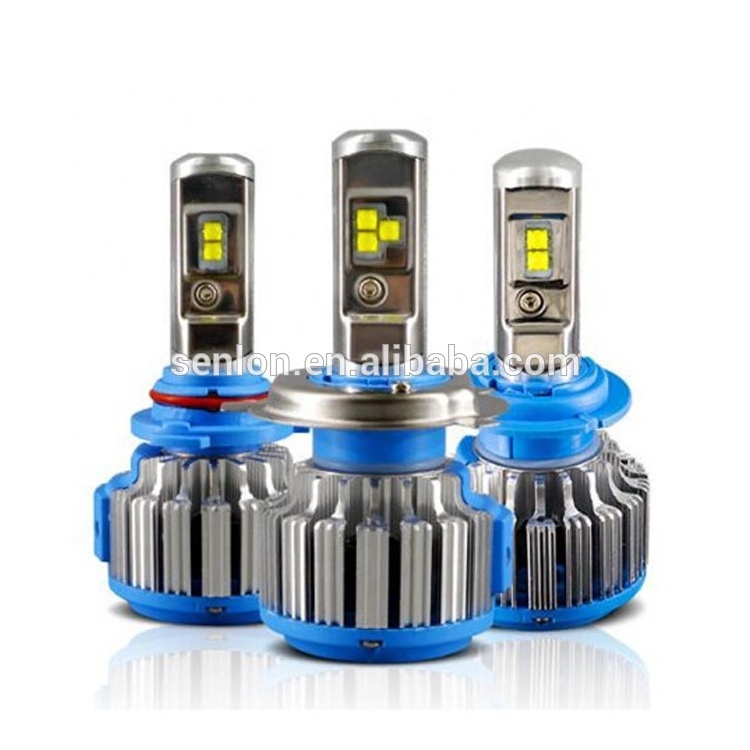 Automotive Lighting System Canbus T1 LED Headlights Lamp Bulb H4 H7 9005 9006 H8 H11 Car LED Headlight