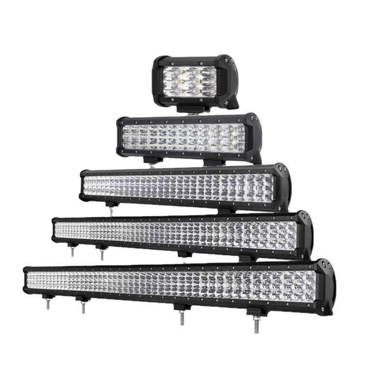 2019 2 Rows LED Light Bar Waterproof Offroad Led Working Light Bar 18W 36W 72W 108W 126W 180W 234W 288W  LED Light Bar