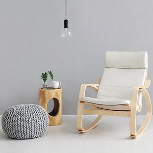 Modern Appearance and Home Furniture General Use relax wood rocking chairs