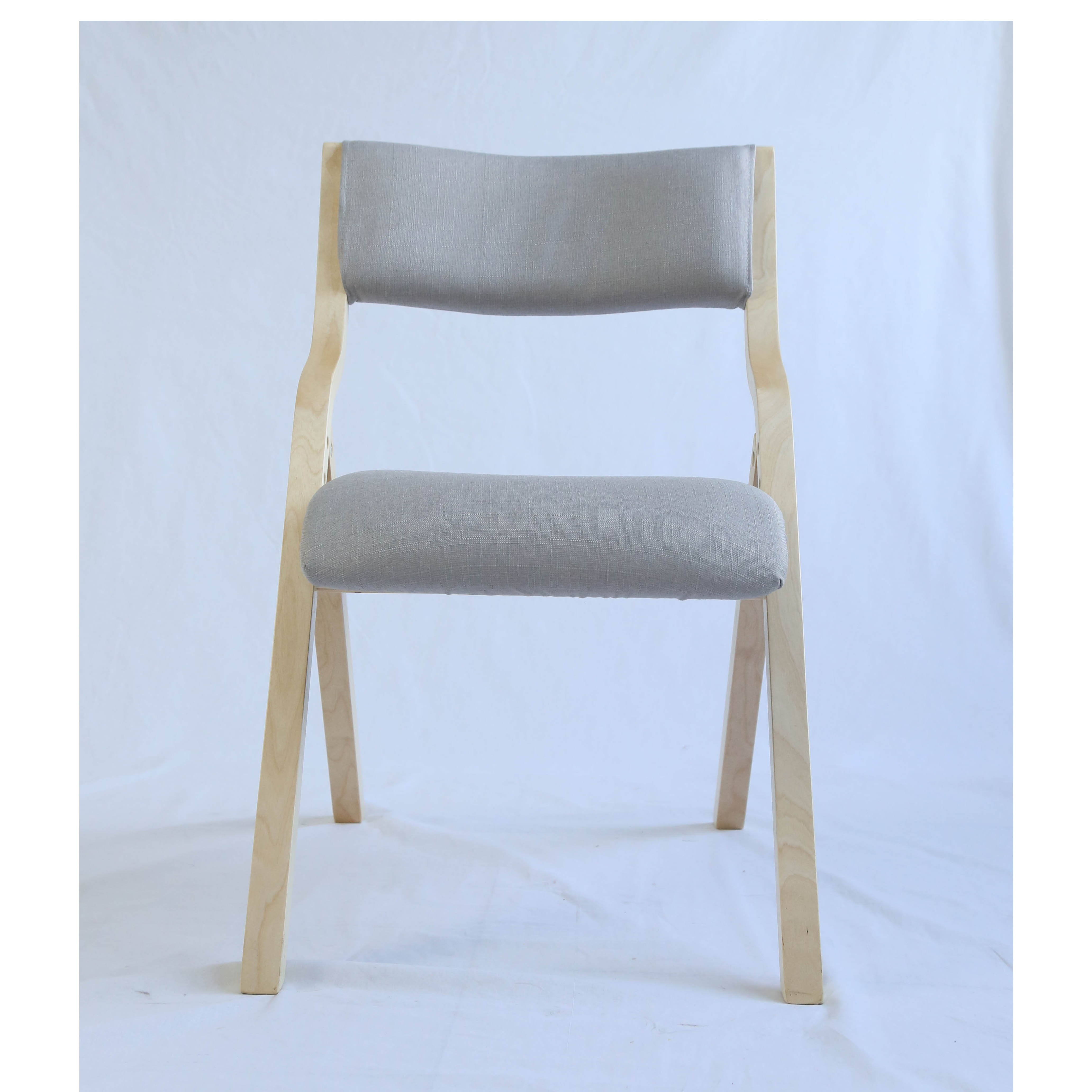 Foldable Bent Plywood Bentwood Wooden Wood Folding Chair