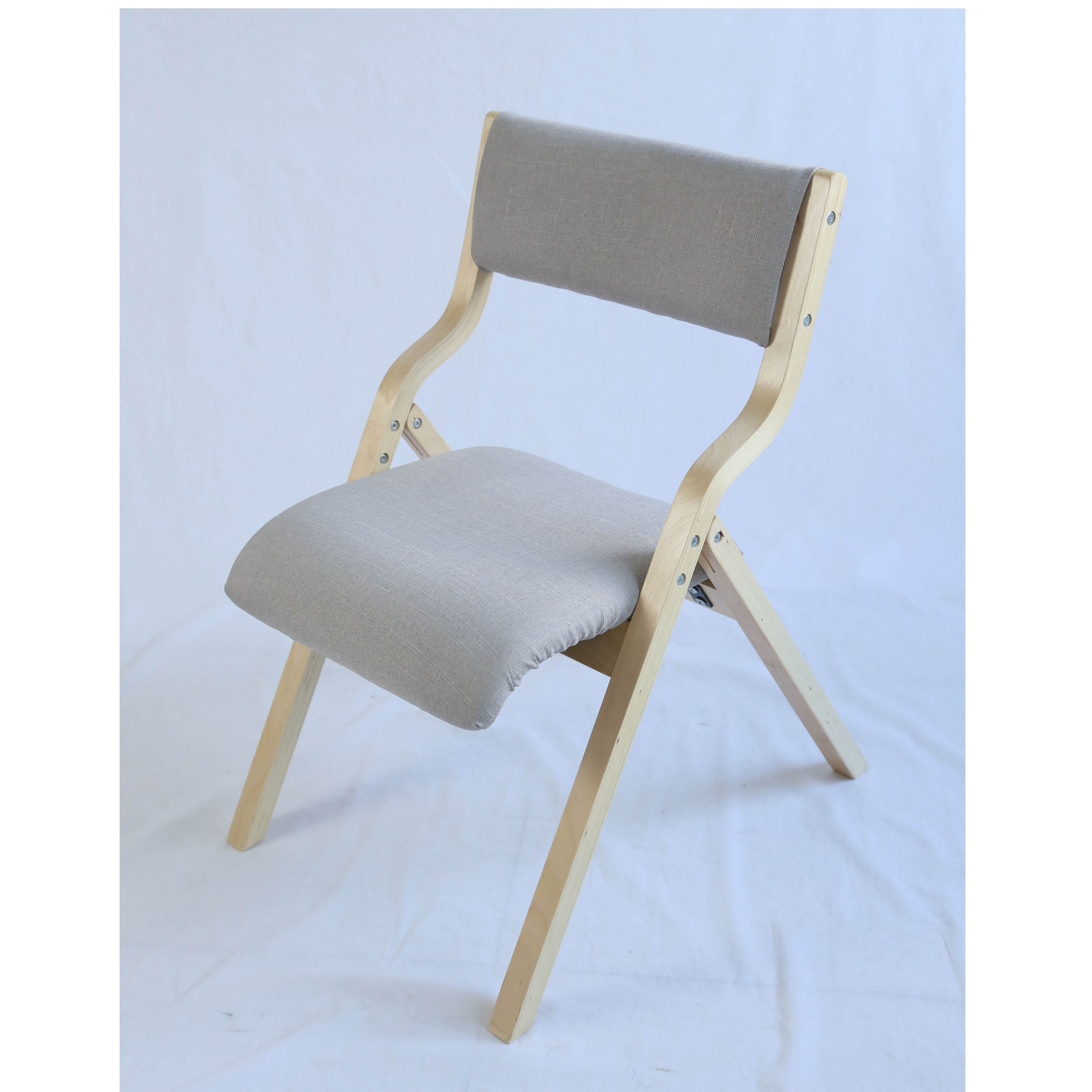 Foldable Bent Plywood Bentwood Wooden Wood Folding Chair